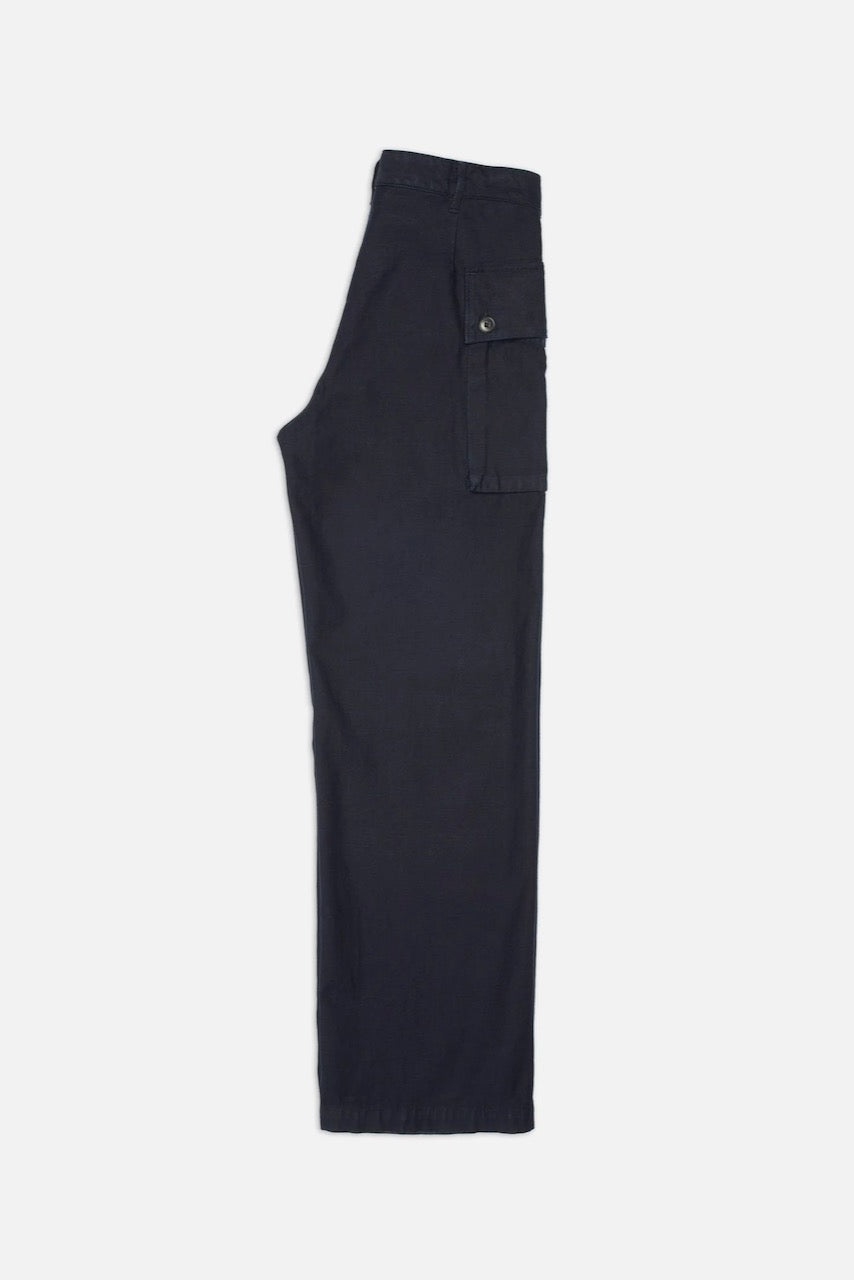 LOUD LARRY Pants back sateen indigo