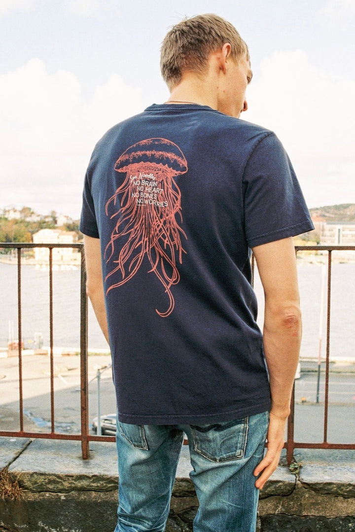 ROY Sea Noodles T-Shirt dark blue