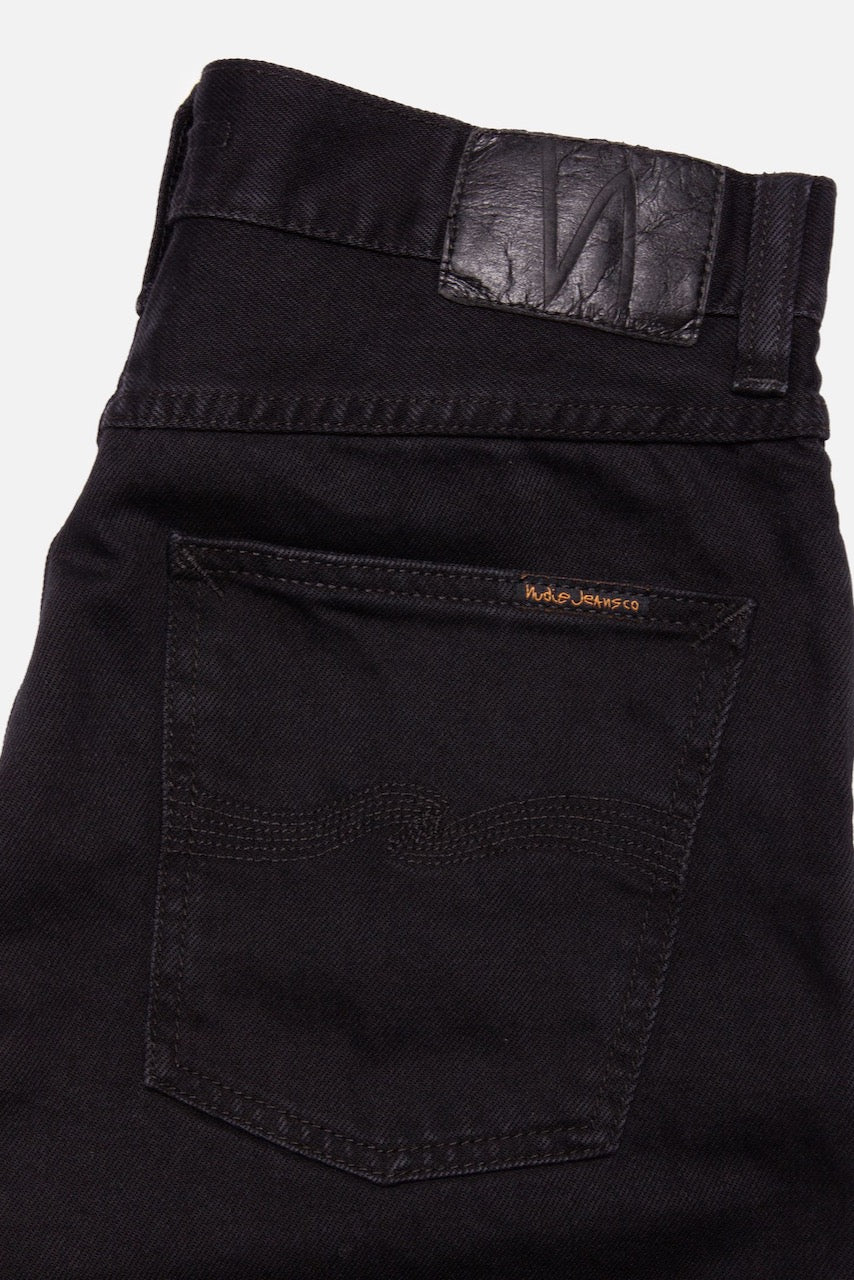 SETH Denim Shorts aged black | Nudie Jeans