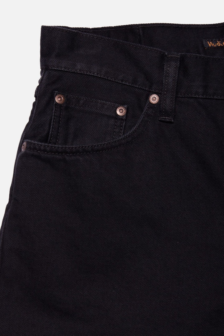 SETH Denim Shorts aged black | Nudie Jeans