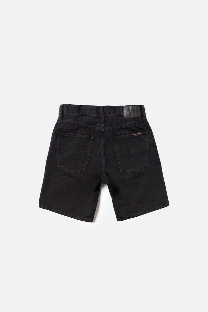 SETH Denim Shorts aged black | Nudie Jeans