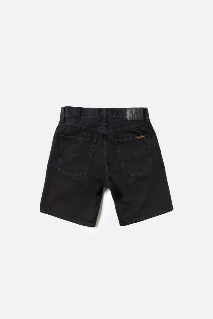SETH Denim Shorts aged black | Nudie Jeans