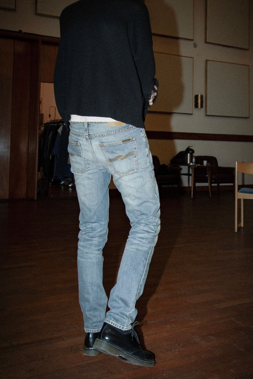 SOLID OLLIE salt water | Nudie Jeans