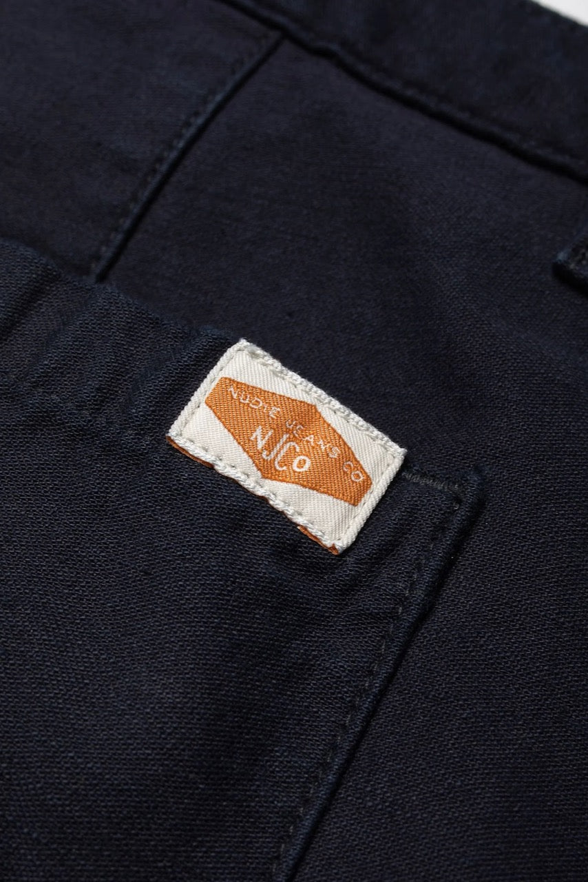 WENDY Pants back sateen indigo