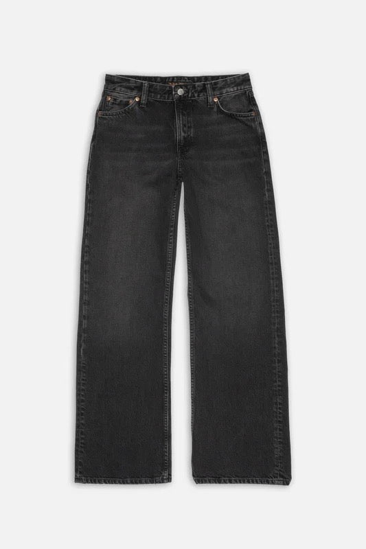 WIDE HEIDI slow black | Nudie Jeans