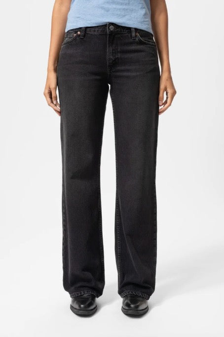 WIDE HEIDI slow black | Nudie Jeans