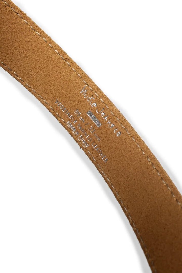 WESTERN Suede Silver Belt tobacco