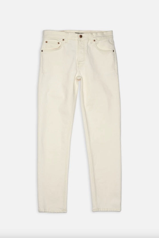 SOLID OLLIE ivory | Nudie Jeans