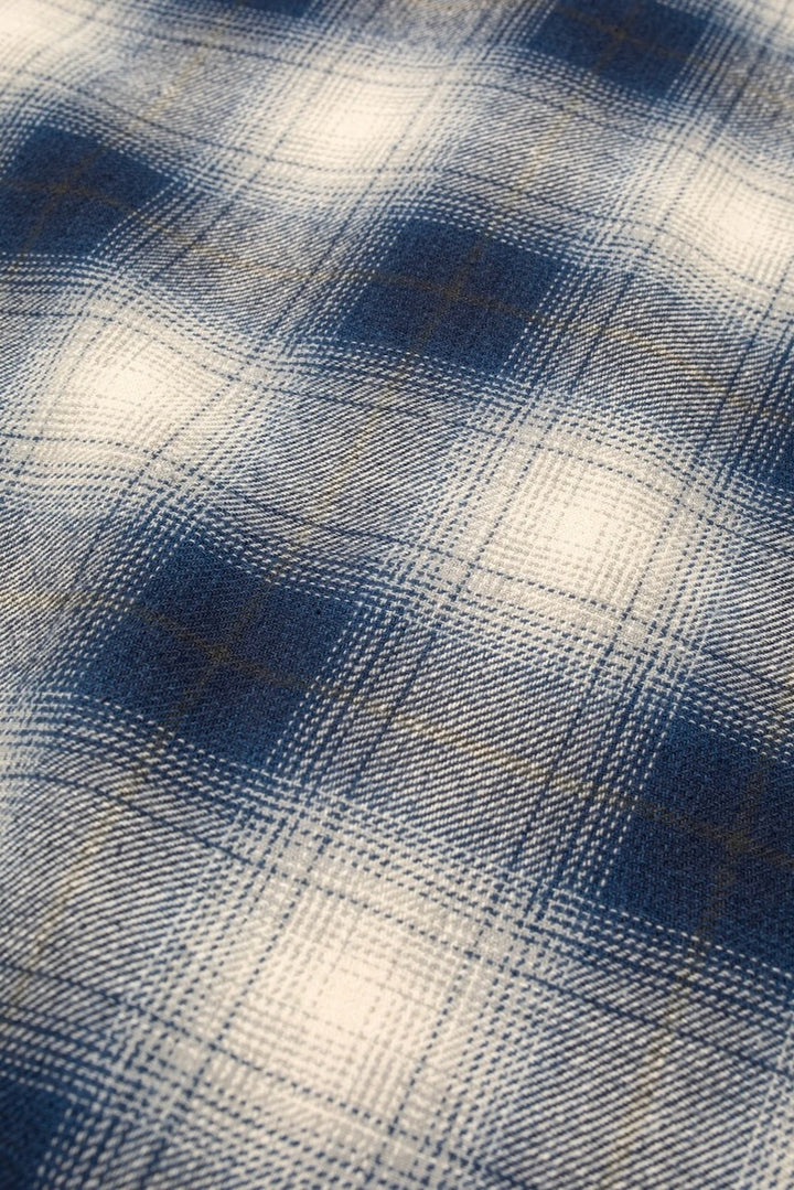 JULIAN Worker Shirt Checked blue