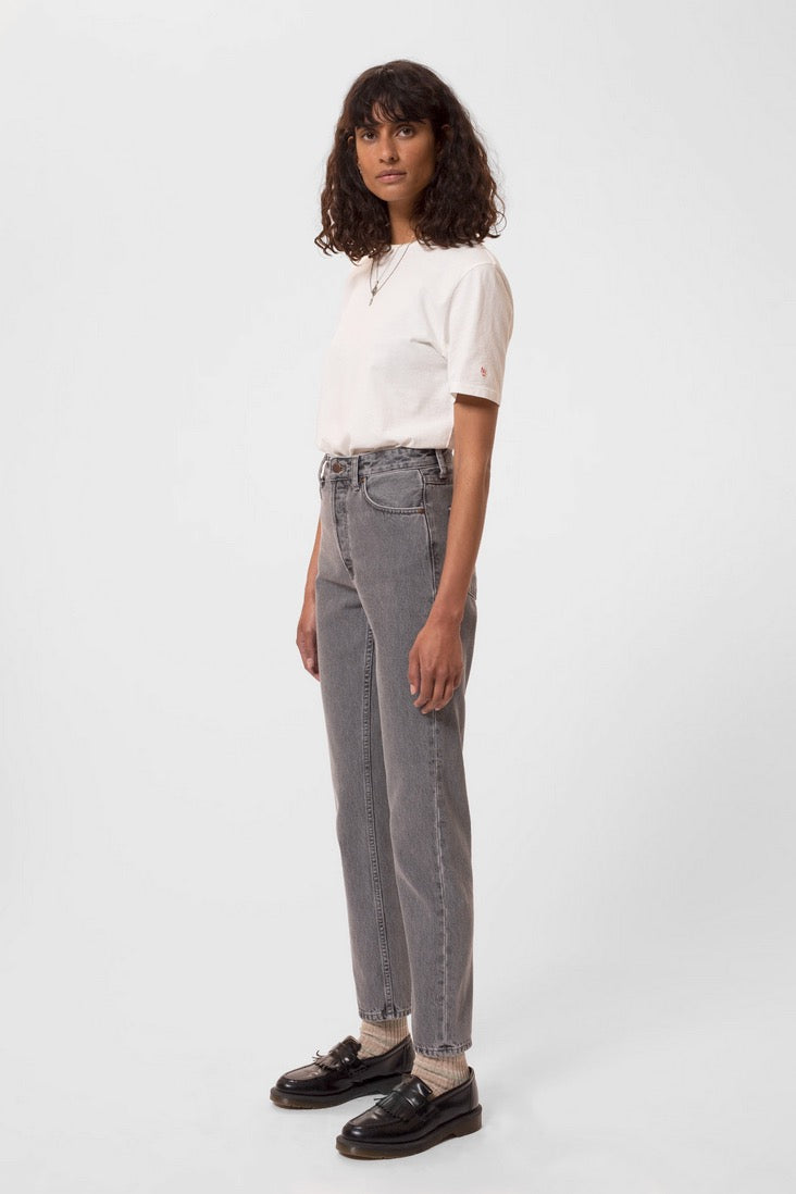 BREEZY BRITT mountain grey | Nudie Jeans