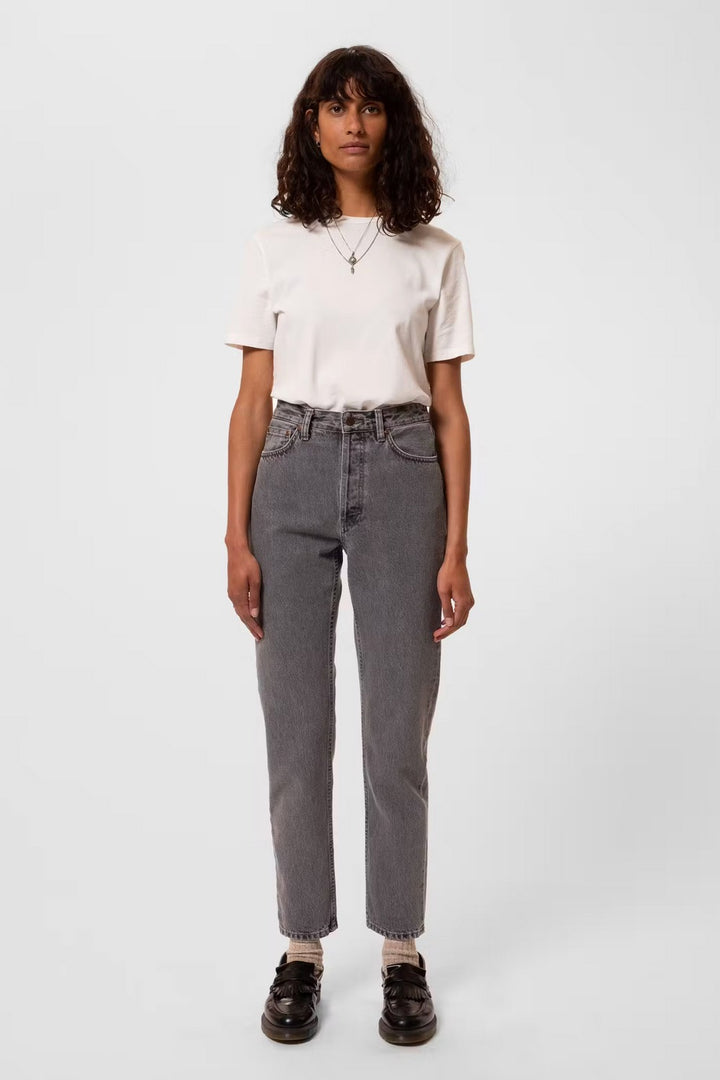 BREEZY BRITT mountain grey | Nudie Jeans
