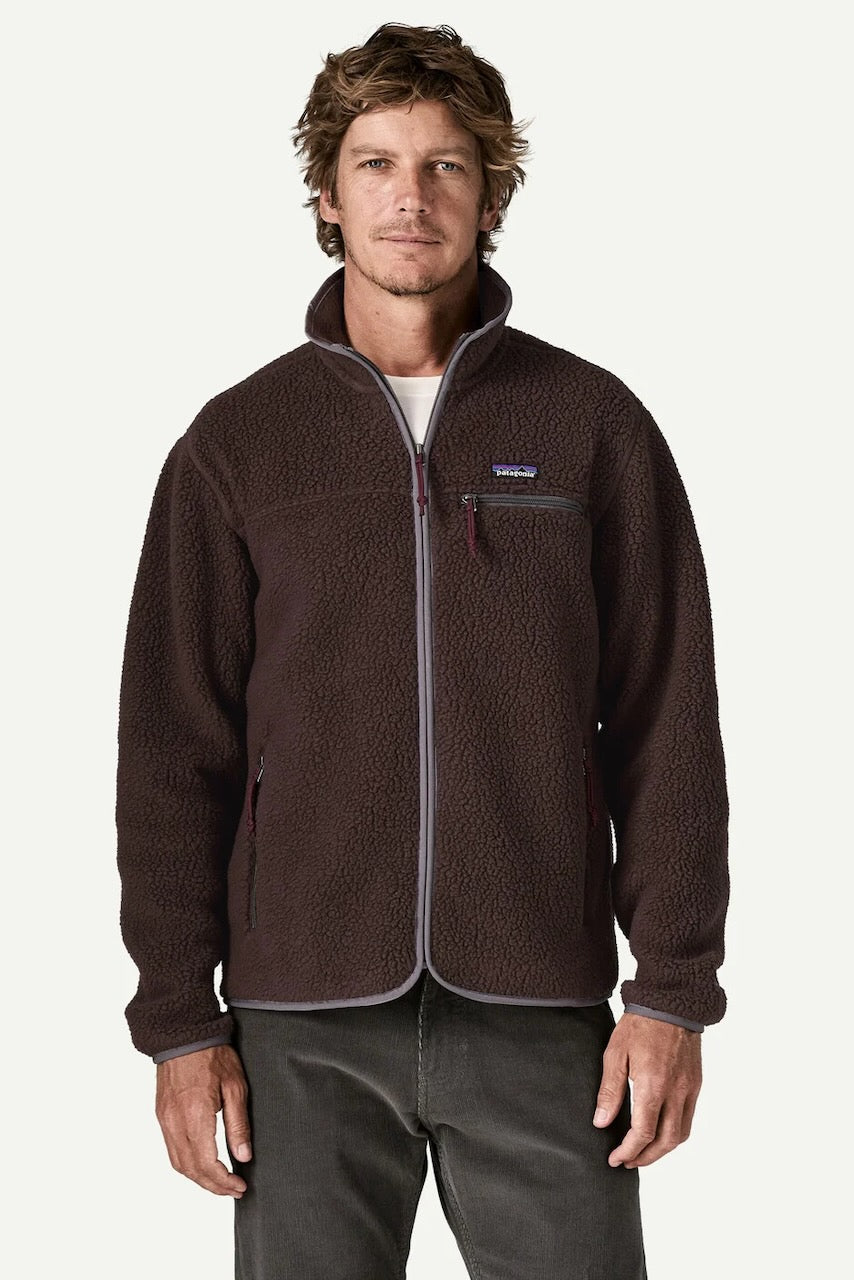 M´S RETRO Pile Jacket Den Brown