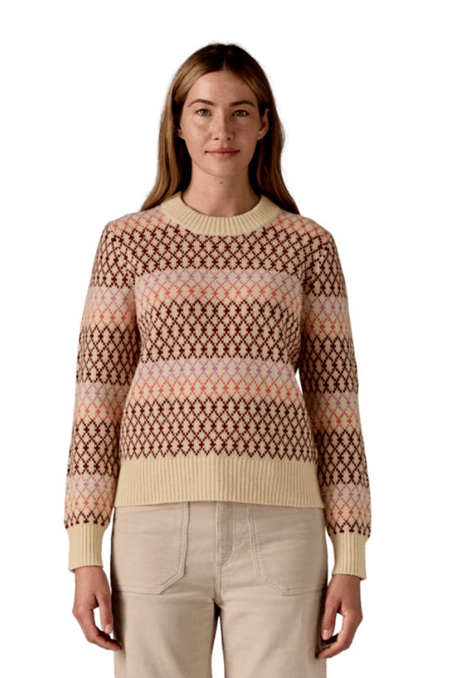 W'S RECYCLED Wool-Blend Crewneck Sweater Patagonia