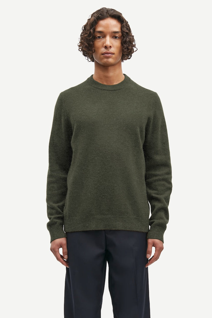 ISAK Knit Sweater forest night