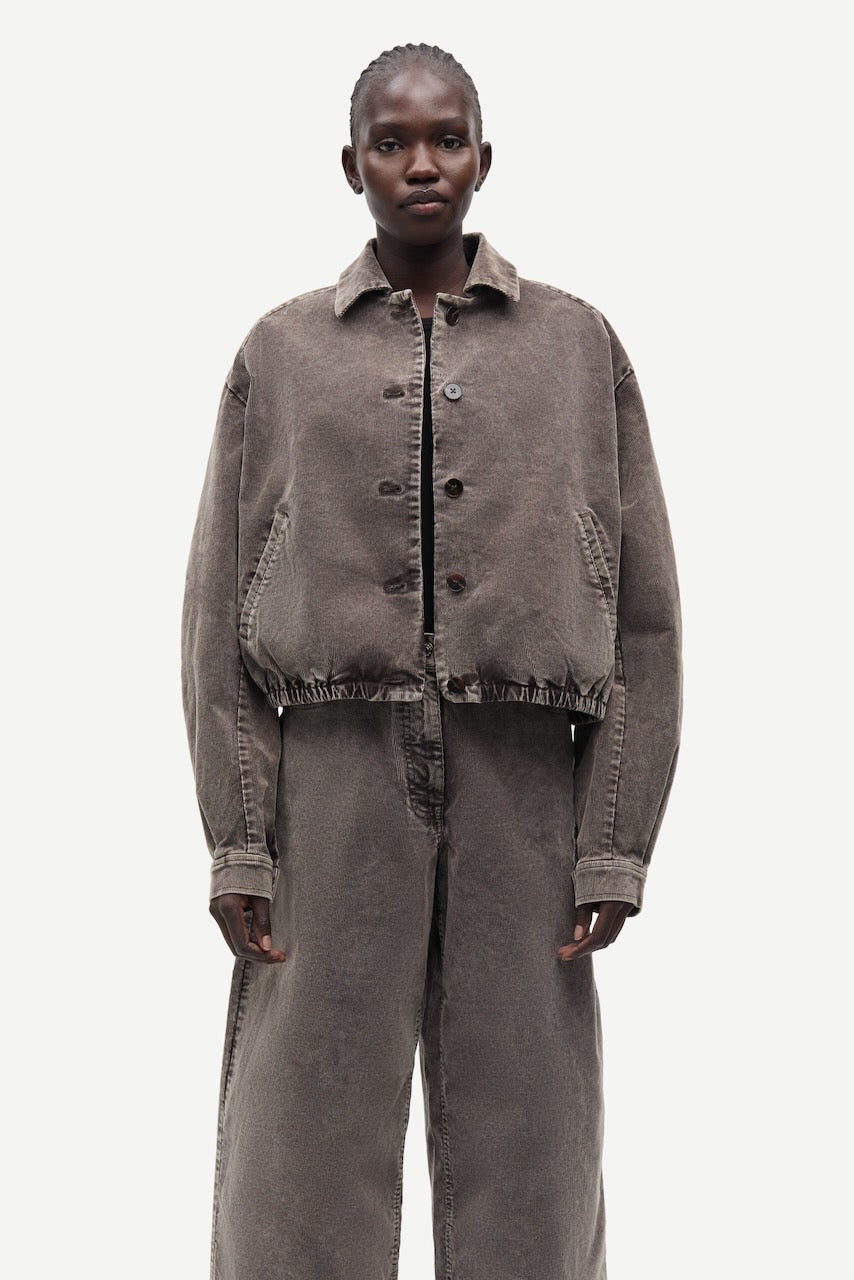 SAKELLA Jacke washed beige