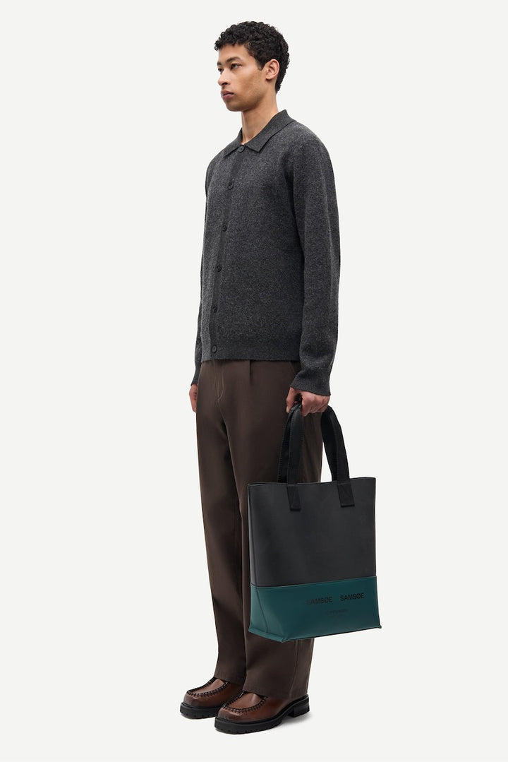 SARICHARD Cardigan dark grey mel