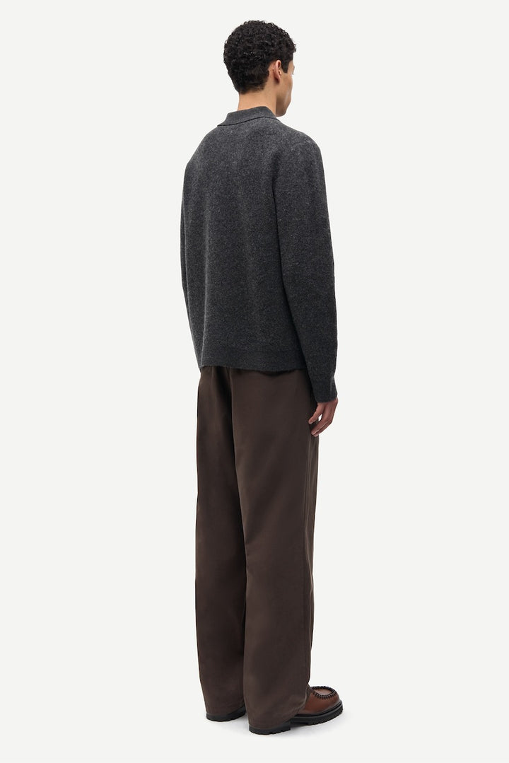 SARICHARD Cardigan dark grey mel