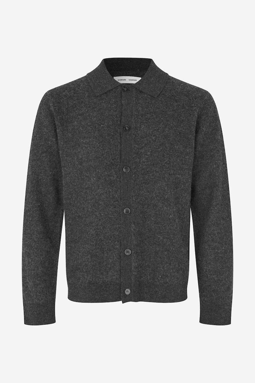 SARICHARD Cardigan dark grey mel