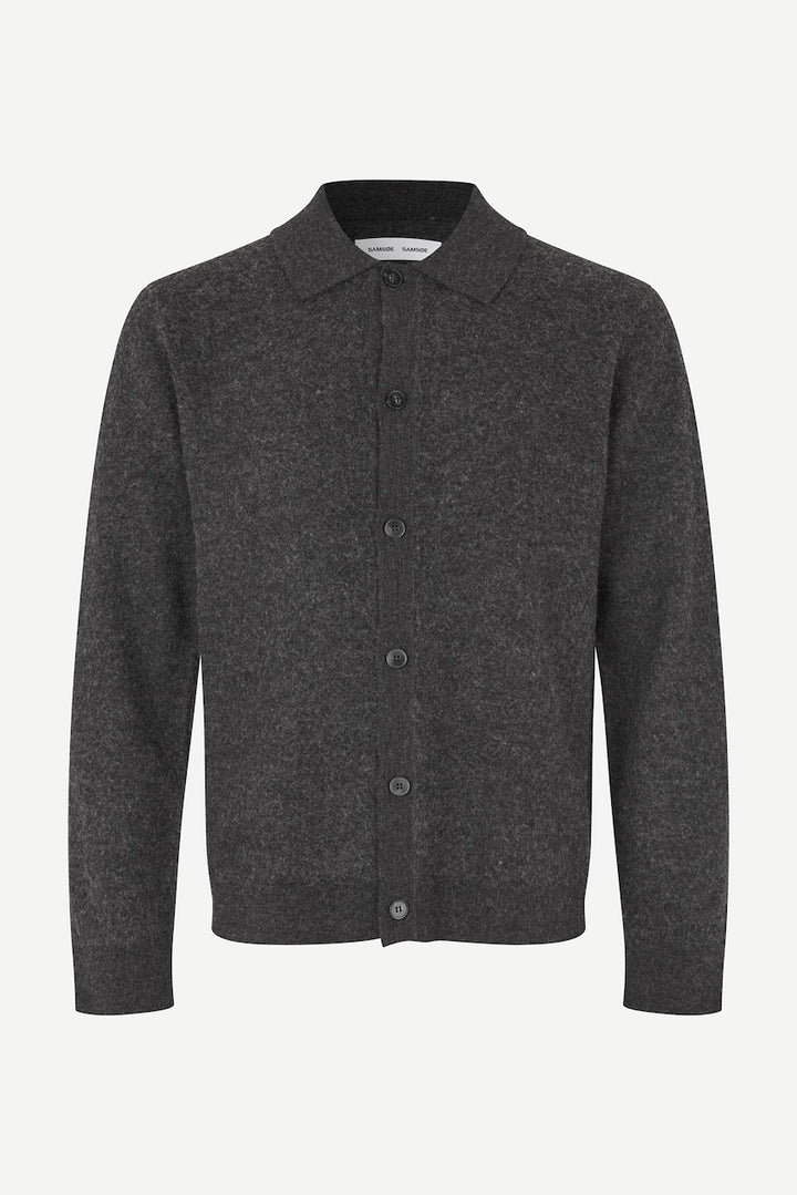 SARICHARD Cardigan dark grey mel