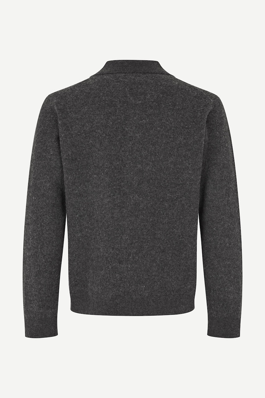 SARICHARD Cardigan dark grey mel