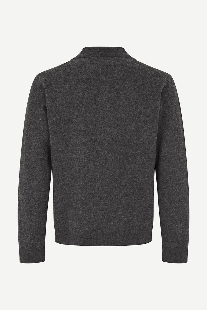 SARICHARD Cardigan dark grey mel