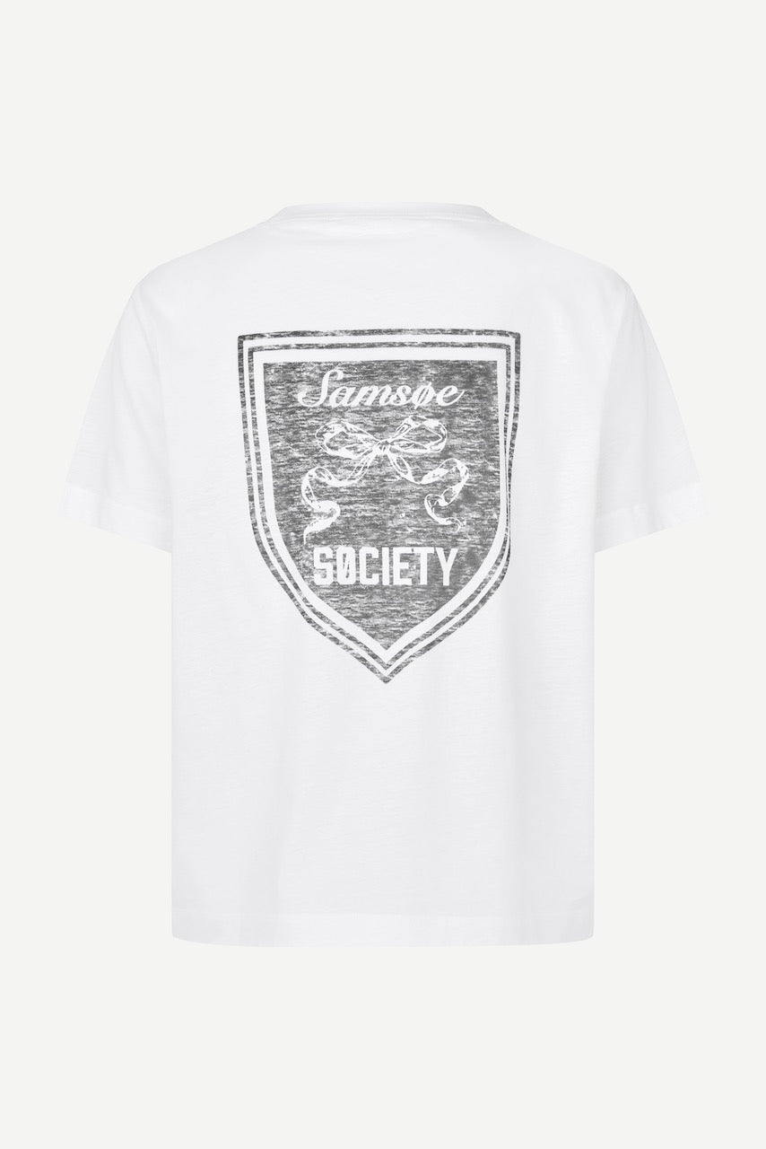 SACAMINO T-Shirt white shield