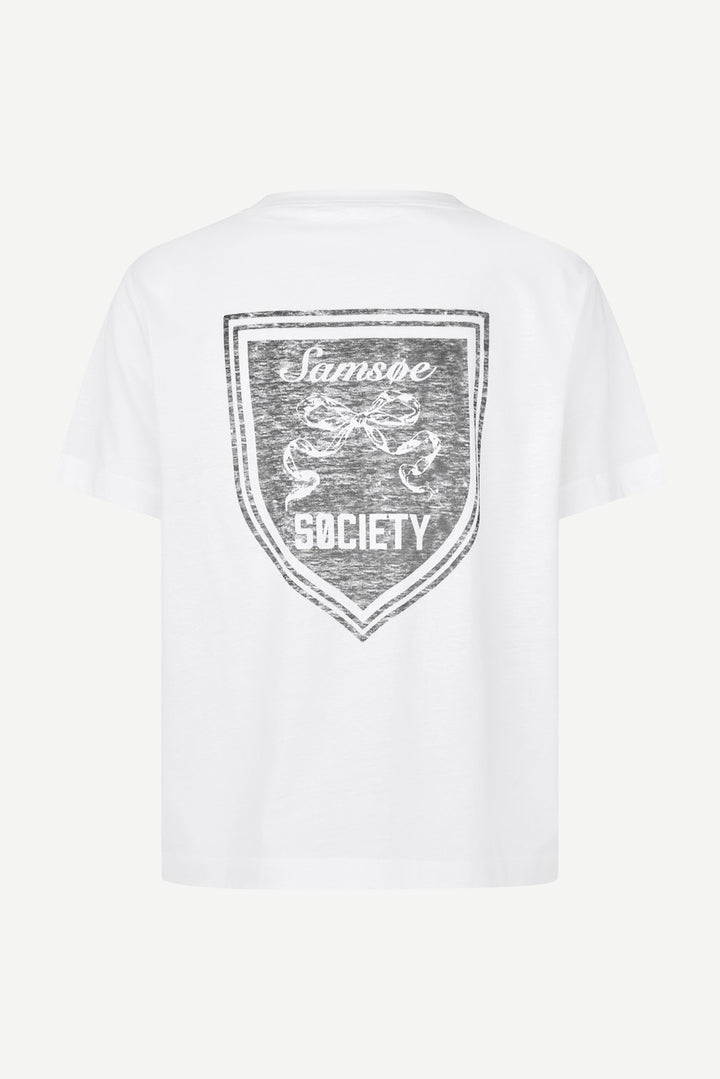 SACAMINO T-Shirt white shield