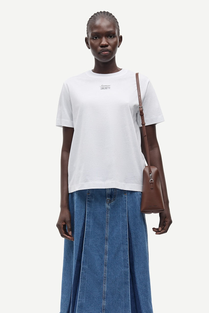 SACAMINO T-Shirt white shield
