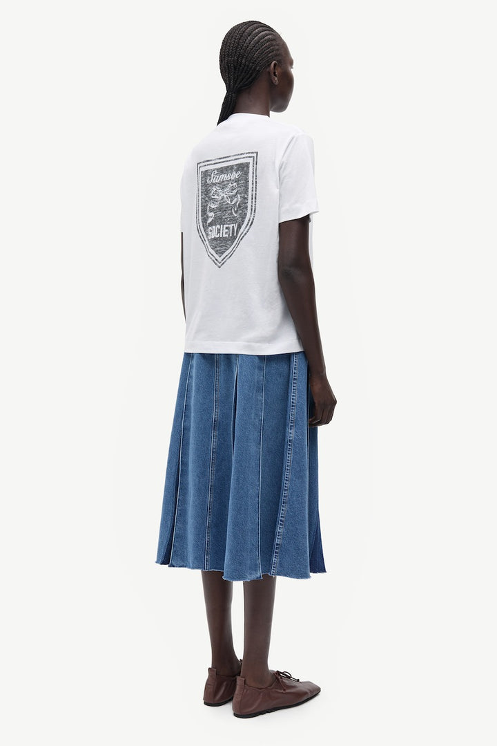 SACAMINO T-Shirt white shield