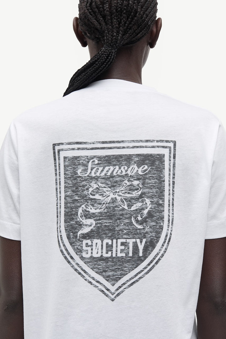 SACAMINO T-Shirt white shield