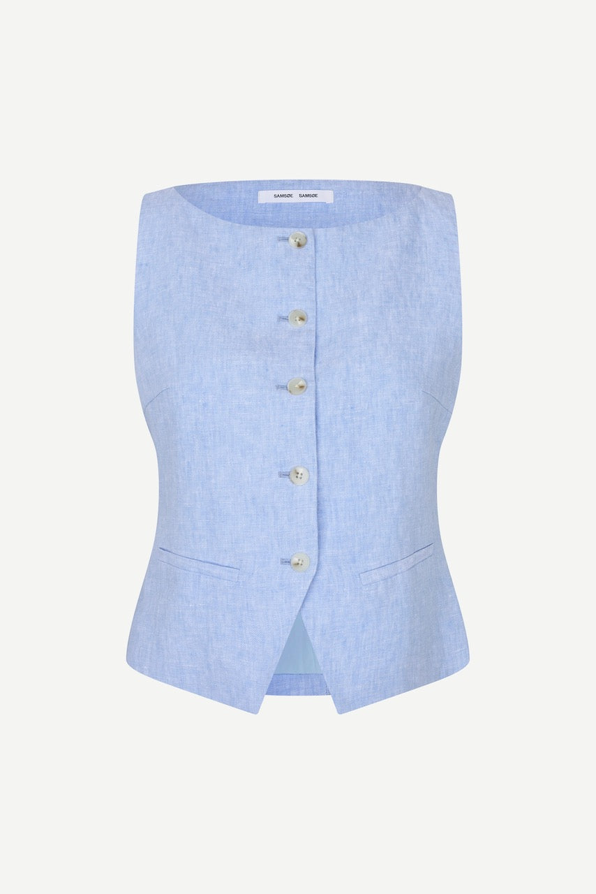SALOVES Linen Vest