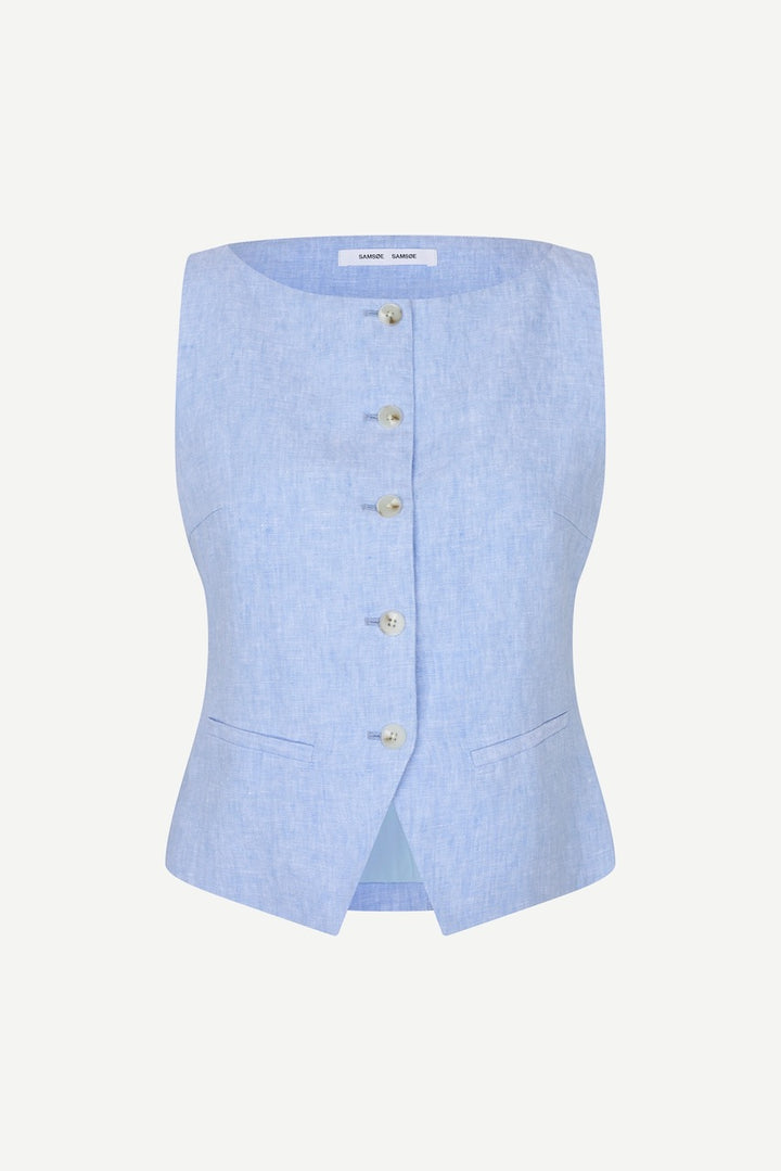 SALOVES Linen Vest
