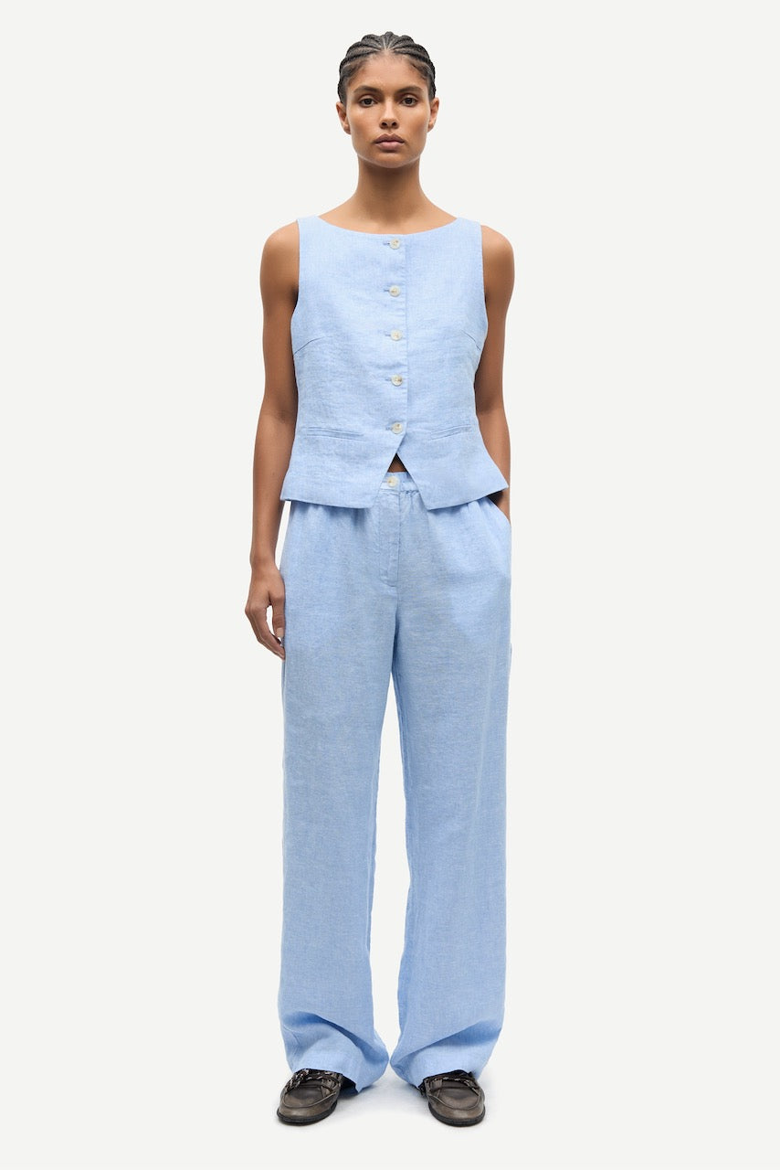 SALOVES Linen Vest