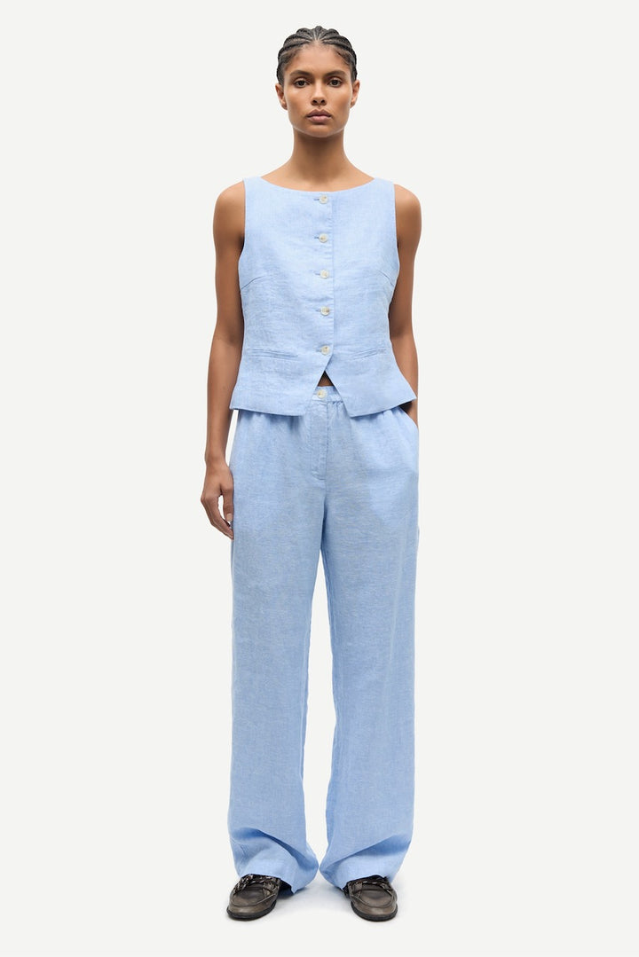 SALOVES Linen Vest