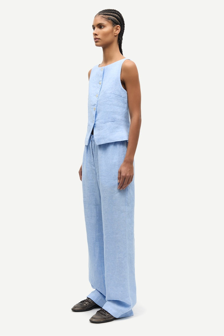 SALOVES Linen Vest