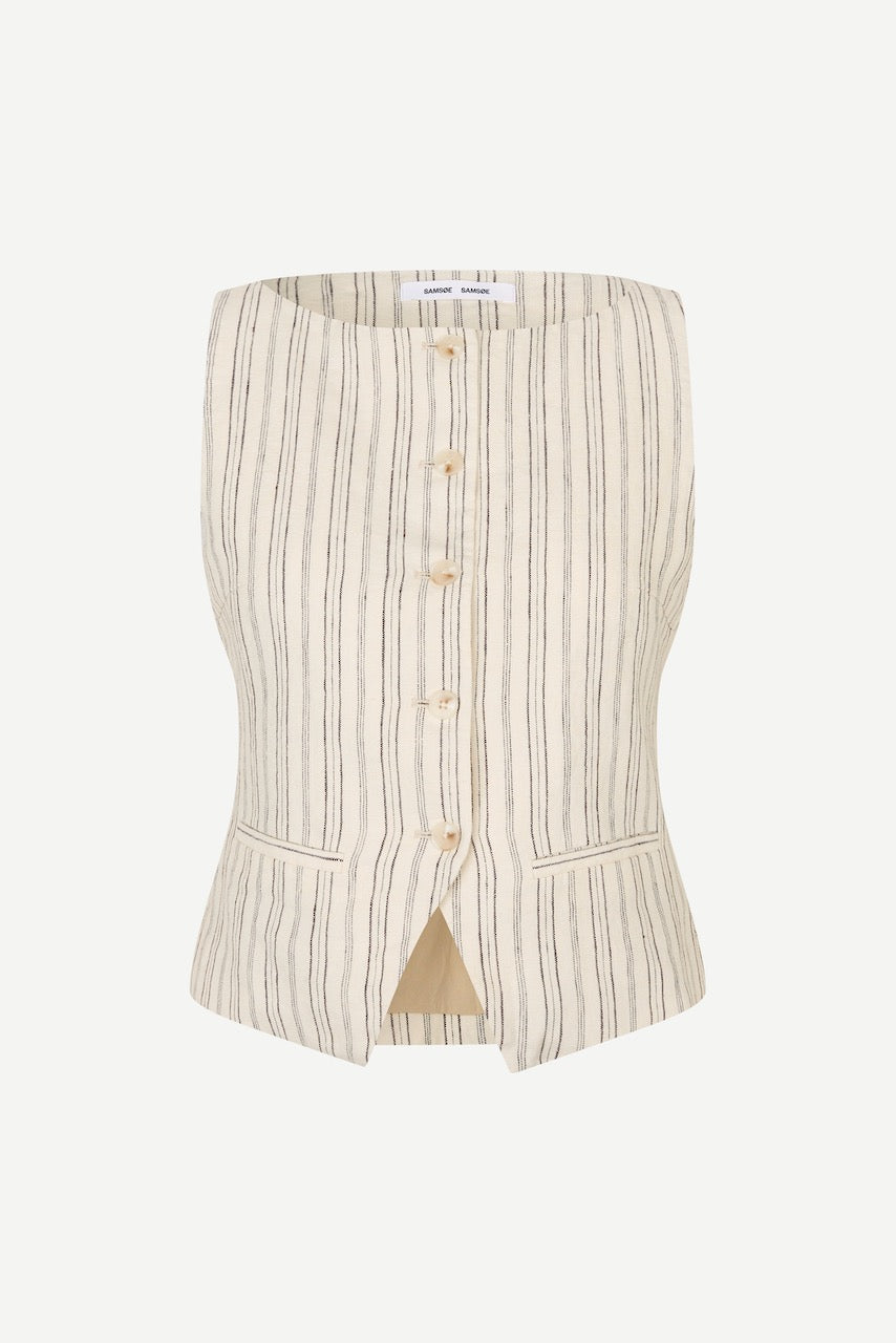 SALOVES Linen Vest