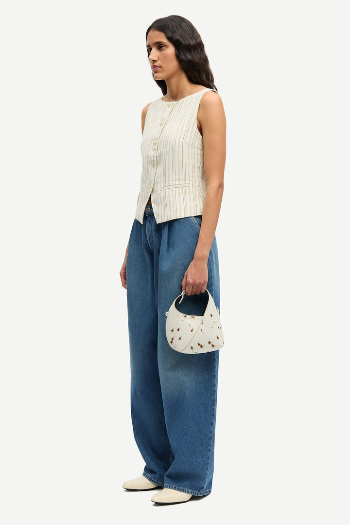 SALOVES Linen Vest
