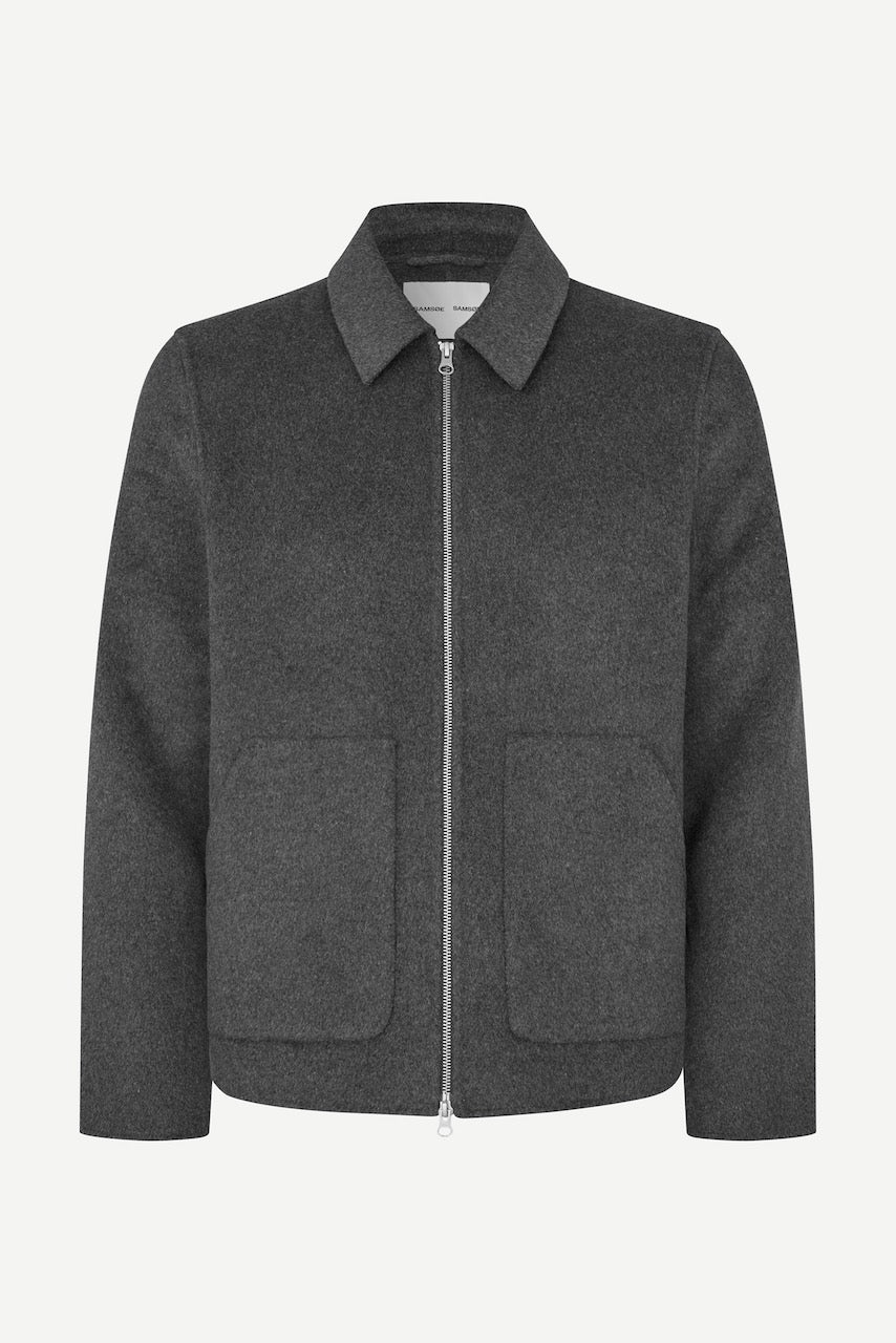 SAPAULO Jacket dark grey mel