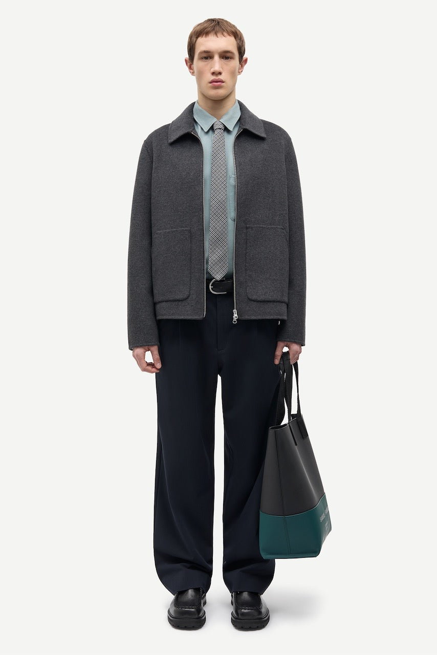 SAPAULO Jacket dark grey mel