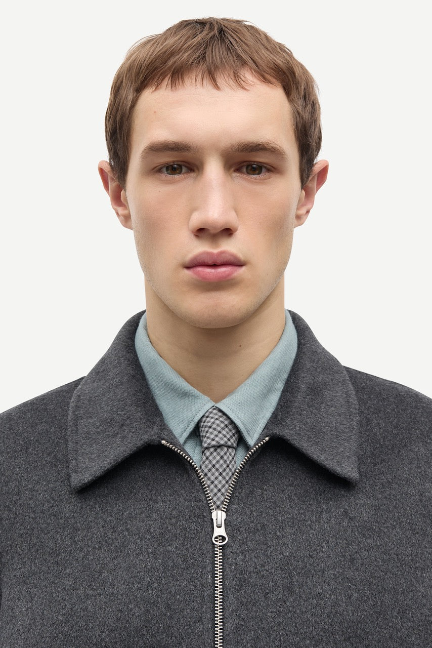 SAPAULO Jacket dark grey mel