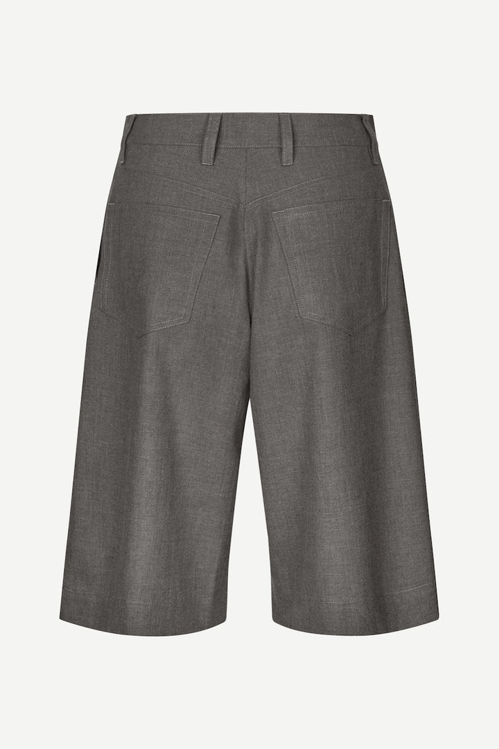 SAHARPER Pleat Shorts ombre blue