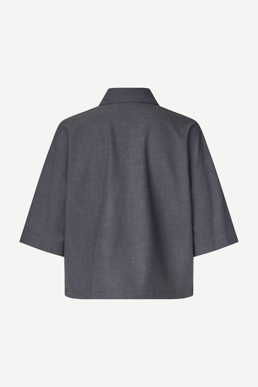 SALULU Shirt ombre blue