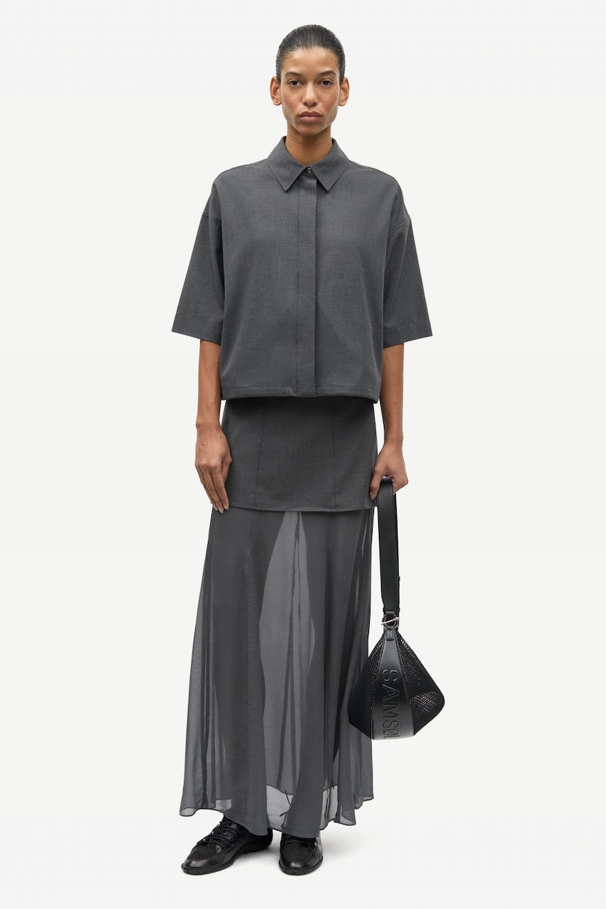 SALULU Shirt ombre blue