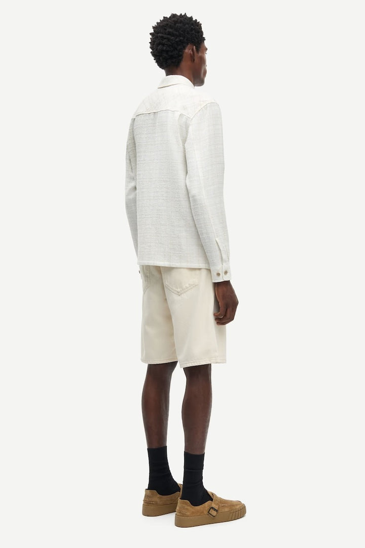 SADAMON GC Overshirt silver birch check