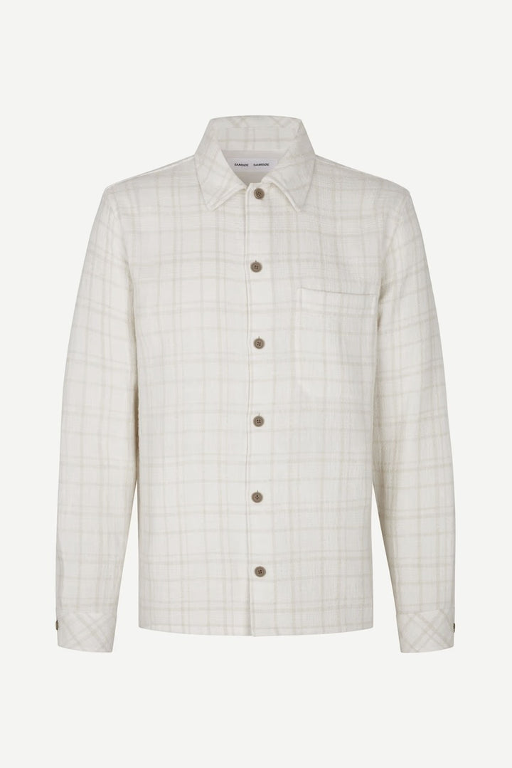 SADAMON GC Overshirt silver birch check