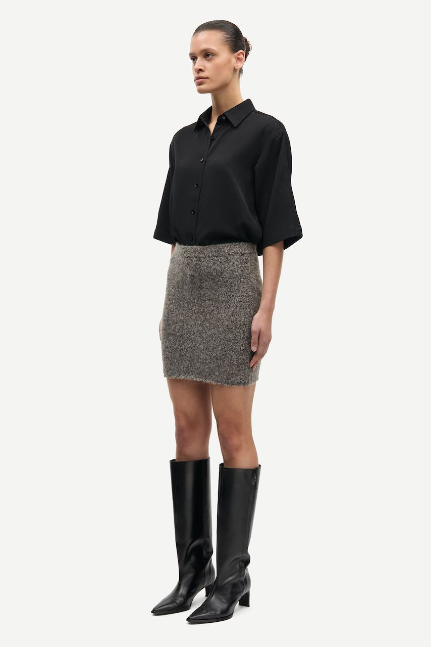 SAKELSIE Skirt fossil mel