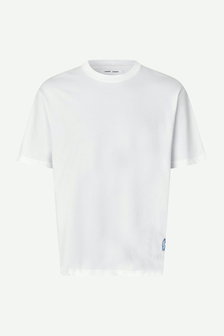 SASWIRL T-Shirt swirl blue jasper