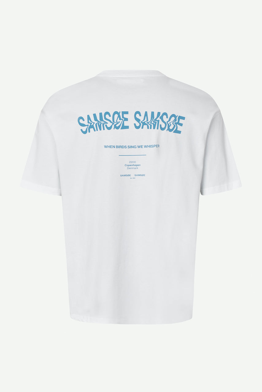SASWIRL T-Shirt swirl blue jasper