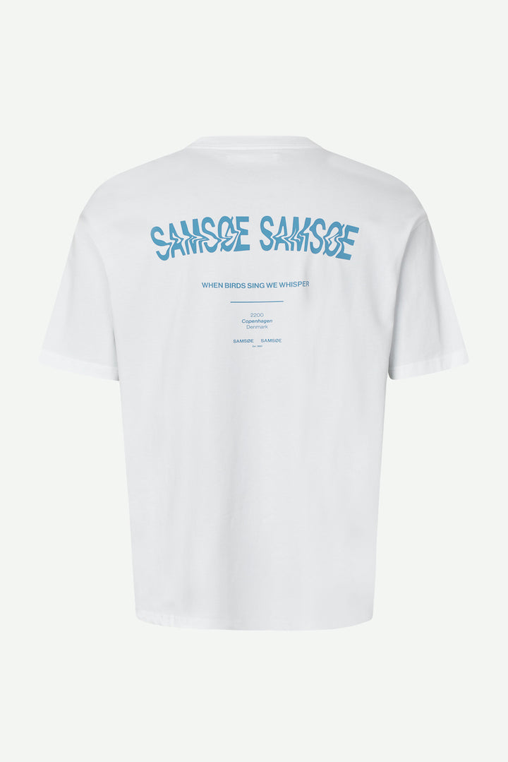 SASWIRL T-Shirt swirl blue jasper