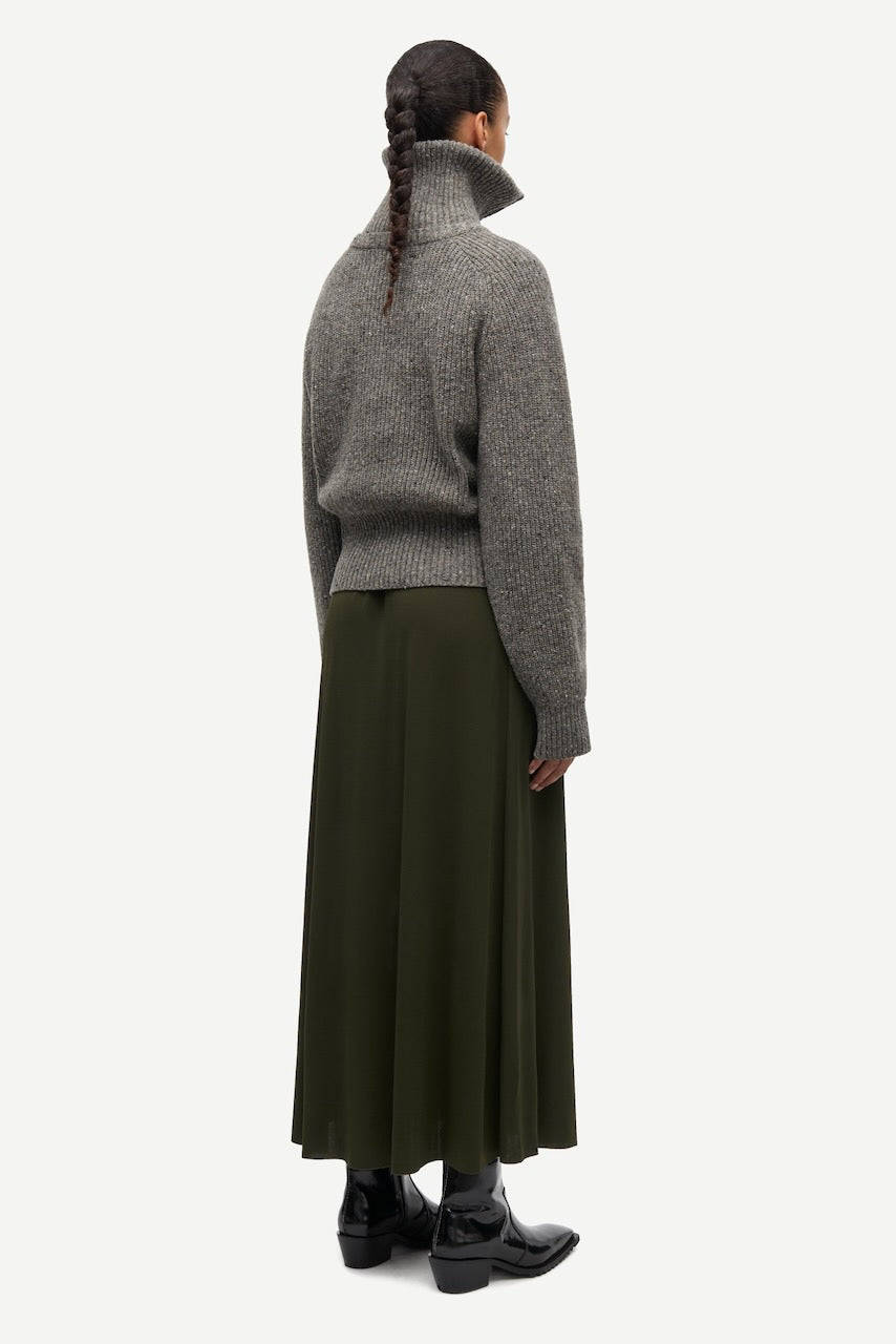 SAAMANDY Turtleneck lead gray mel